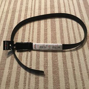Men's Black Leather Belt